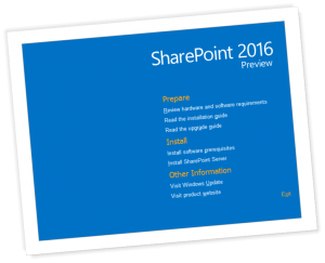 SharePoint 2016 Preview